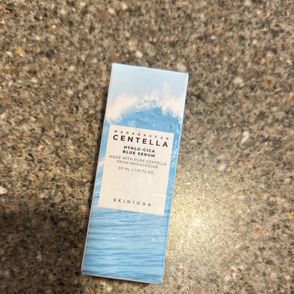 New madagascar centella blue serum